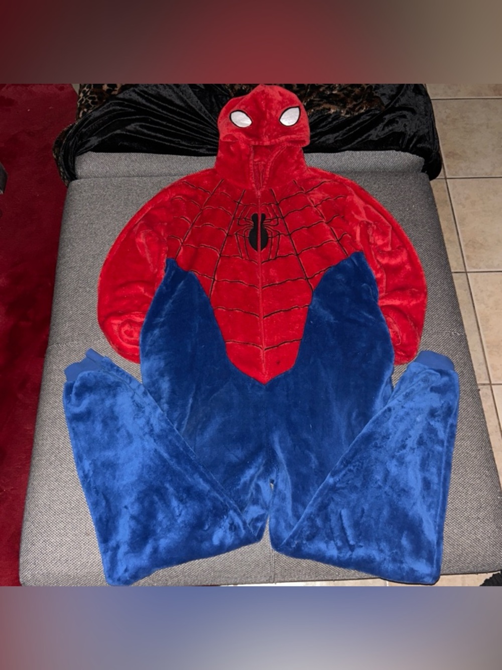 Y2K Marvel Spider-Man Onesie Jumpsuit